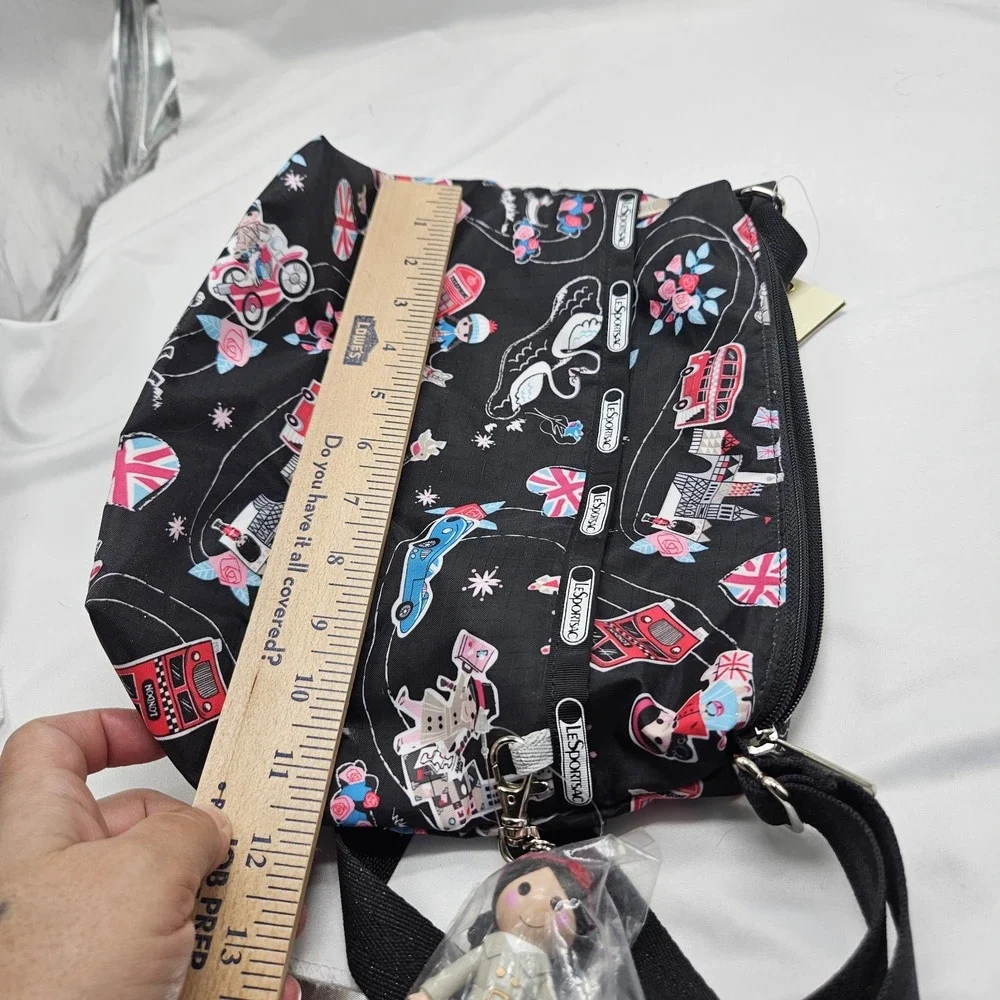 Disney‎ LeSportsac Classic Hobo Sm World Fancy That Uk With Charm And Sm Zip Bag